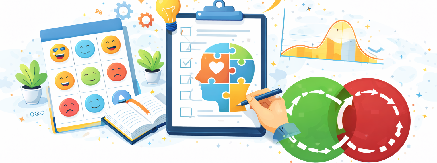 Animerad färgglad bild föreställande de olika metoderna